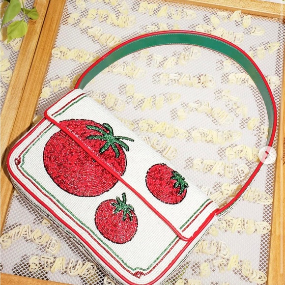 STAUD Handbags - STAUD BEADED TOMMY BAG